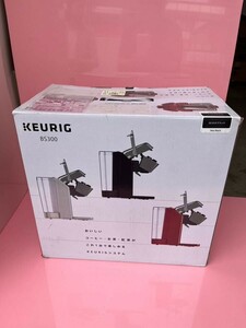 戸0520 「KEURIG 」キューリグ コーヒー抽出機 BS300 カプセル コーヒー メーカー ドリップマシン モーニング レッド 黒 1.5L 2021年製