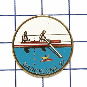 DKG★ PINS ピンズ ピンバッチ ピンバッジ ピンバッヂ P2623　BARCELONA 92　バルセロナ オリンピック ヨット カヌー 1992