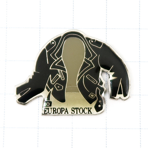 DKG★ PINS ピンズ ピンバッチ ピンバッジ ピンバッヂ フランス P1616　EUROPA STOCK 革ジャン ヨーロッパ ストック レザージャケット