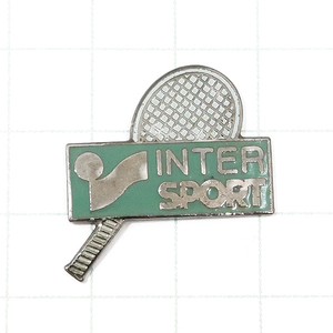 DKG★ PINS ピンズ フランス 雑貨 小物 ピン ピンバッチ ピンバッジ ピンバッヂ フランスピンズ P146　インタースポート テニス ピンバッチ