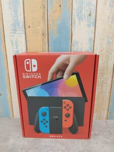 Nintendo Switch ニンテンドースイッチ本体 有機ELモデル Joy-Con(L)ネオンブルー/(R)ネオンレッド HEG-S-KABAA ③ 未使用品