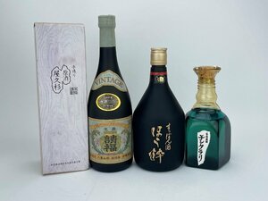 [ Tokyo Metropolitan area ограничение отправка ]*1 иен старт *[ б/у * не . штекер ] местного производства sake различный . суммировать 4 шт. комплект (K-SH3050)