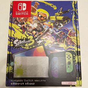 美品！早い者勝ち！Nintendo Switch(有機ELモデル) スプラトゥーン3エディション