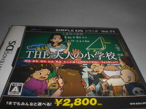 DS　もう一度通える　THE　大人の小学校　説明書有