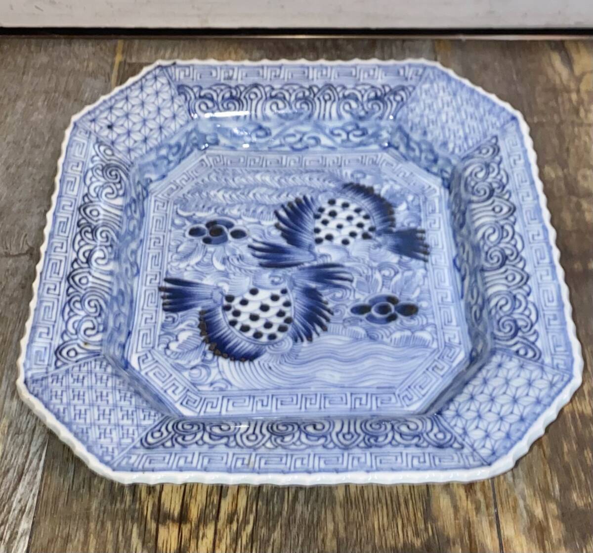 古伊万里 染付八角皿 |骨董品買取 緑和堂 - 工芸品 古伊万里 染付八角皿 |骨董品買取 緑和堂 - 工芸品