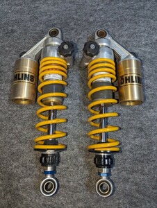 オーリンズ OHLINS リアサス フルアジャスタブル XJR 1300 ヤマリンズ　純正サス　抜け漏れ無し