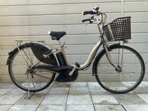  Yamaha PAS Natura PM26NM DX Pas nachula electric bike 26 -inch interior 3 step shifting gears ( battery * with charger ) service being completed bicycle D4060101