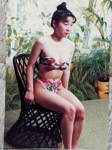 女性モデル　ビキニ水着　1993年　東京　アイドル&AV女優　イベント撮影会　生写真　極美品　超希少