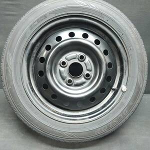 ★☆ ダイハツ純正 ダンロップ 155/65R14 ムーヴ ラテ タント エッセ ミラ ココア PCD/100/+45 1本のみ #23225 ☆★