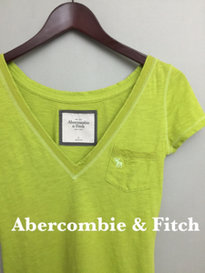 ♪◯ アバクロ Abercombie&Fitch カットソー レディース女性 S