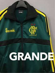 グランデ GRANDE 長袖 ウェアー ジャージ フットサル サッカー メンズ S サイズ !◇