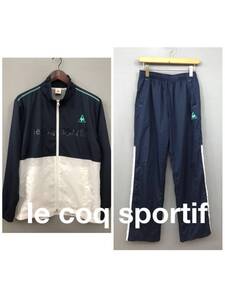 ルコック le coq sportif ルコックスポルティフ【オススメ】上下 セットアップ スポーツウェアー トレーニングウェアー メンズLサイズ!☆