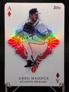 MLB355勝 グレッグ・マダックス エース 【2023 TOPPS SERIES 1 ALL ACES GREG MADDUX AA-3】 アトランタ・ブレーブス レジェンド