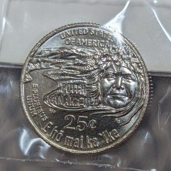エディス・カナカオレ ハワイ アメリカ 記念硬貨 コイン 硬貨 シリーズ u250-v