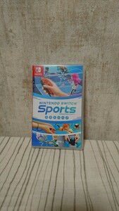 Nintendo Switch sports soft only ( outer box * leg band less )