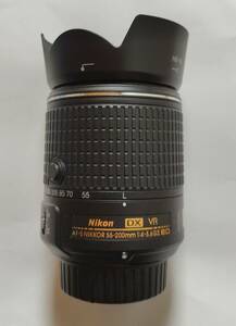 送料無料 ニコン Nikon AF-S DX NIKKOR 55-200mm F4-5.6GⅡ ED VR 超美品