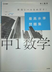 最高水準問題集　中１数学　