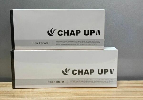 [迅速発送]最新タイプ　チャップアップ(CHAP UP) 2本セット 薬用育毛剤 