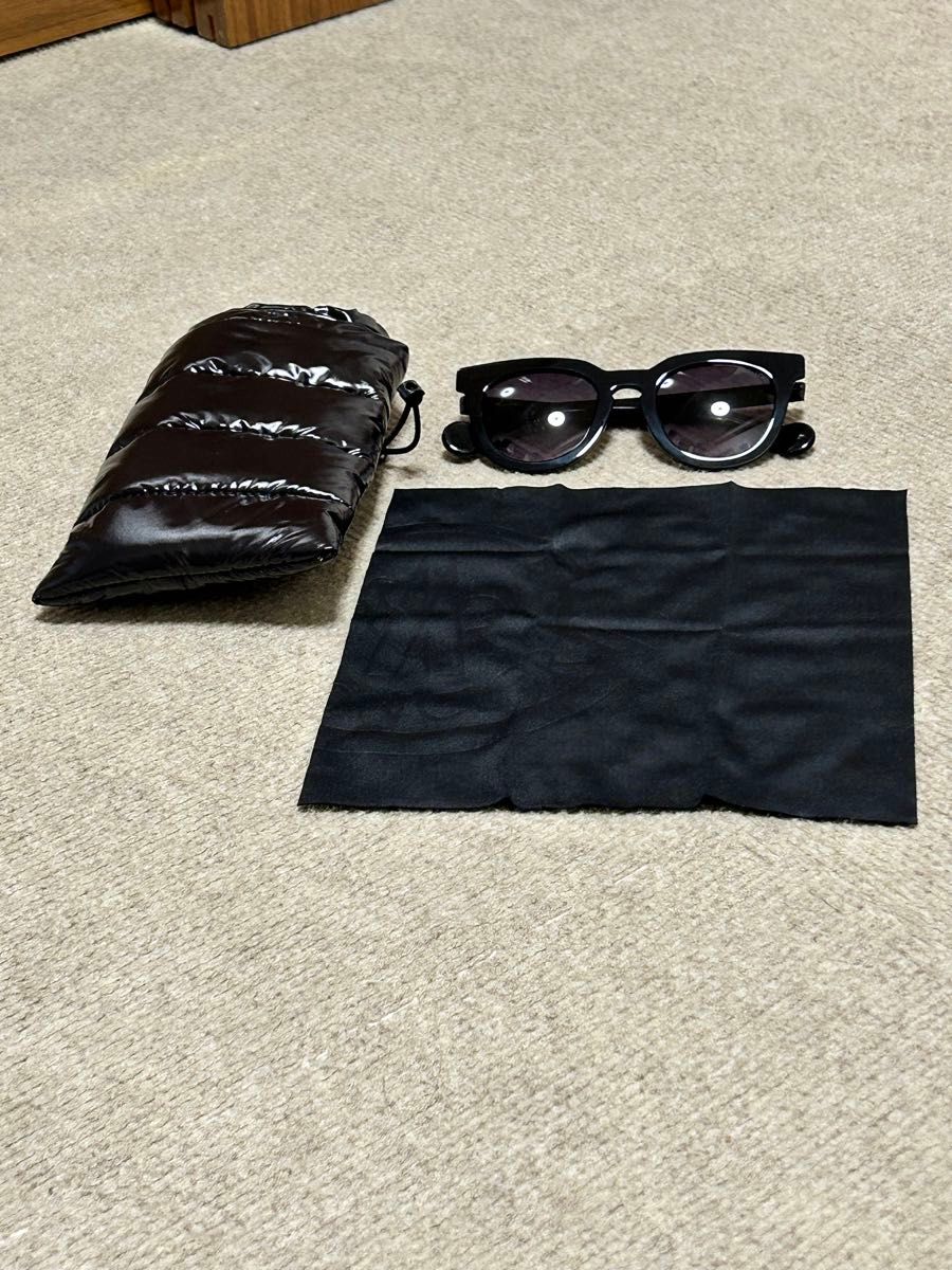 MONCLER ML0246 01E ANODIZE サングラス ブラック モンクレール MONCLER ML0246 01E ANODIZE サングラス ブラック モンクレール