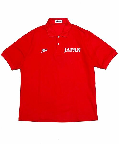 美品 着用1回 MIZUNO SPEEDO JAPAN ポロシャツ オリンピック