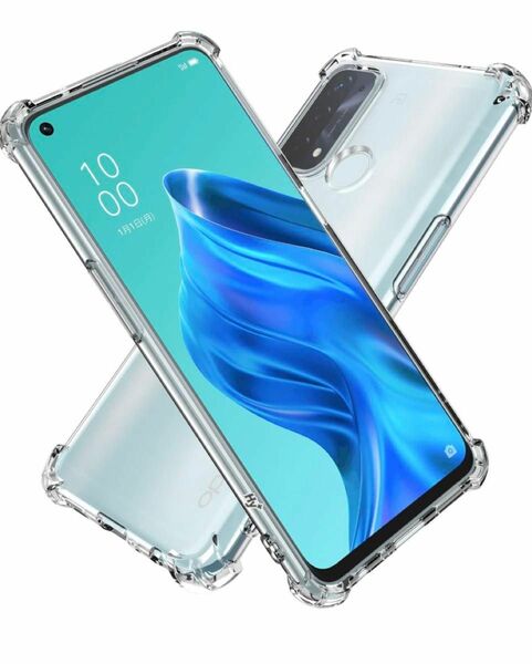 OPPO Reno5 A ケース 耐衝撃 TPU (クリア)07#