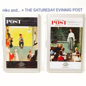 niko and… THE SATUREDAY EVINNIG POST コラボ アルミ カードケース 2個