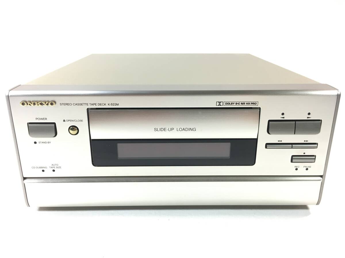 Yahoo!オークション -「onkyo k-522」(カセットデッキ Yahoo!オークション -「onkyo k-522」(カセットデッキ
