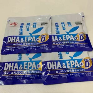 AJINOMOTO DHA＆EPA ＋ビタミンD 30日分 120粒 ×4袋