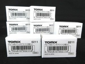 送料185円■cd288■▼TOMYTEC TOMIX Nゲージ 0211 PS14形パンタグラフ(2個入) 7点【シンオク】【クリックポスト発送】