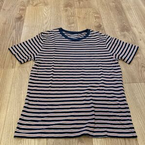 無印良品 ボーダーT 半袖 メンズ