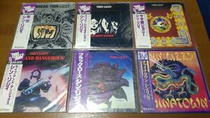 THIN LIZZY　シン・リジィLPレコード6作品国内盤セット販売