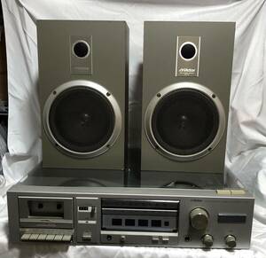 * Junk * Victor FM/AM stereo cassette system record player speaker attaching 