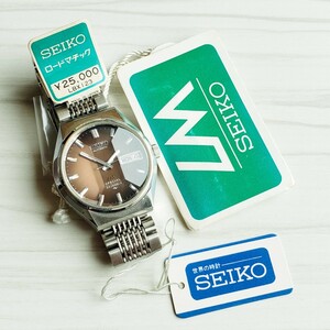 希少 稼働品 SEIKO LM SPECIAL 23石 5216-7070 セイコー ロードマチック カットガラス 腕時計 自動巻 デッドストック 店舗保管品 現状品