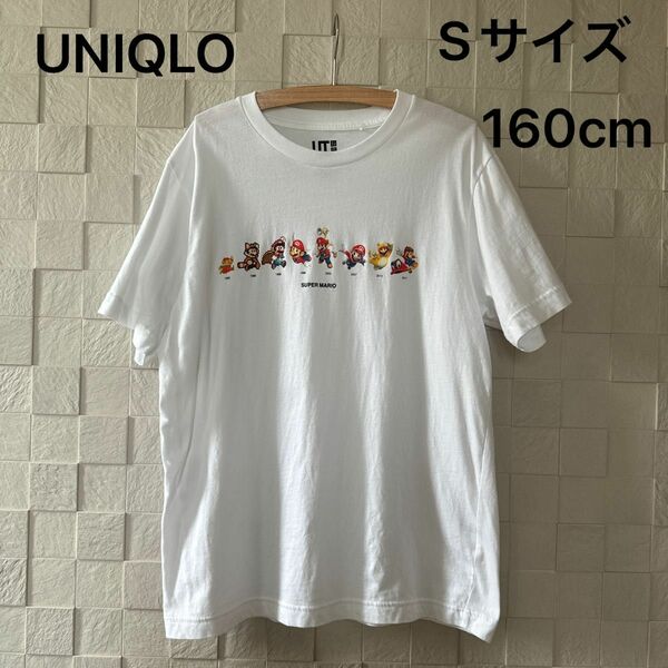 UNIQLO ユニクロ スーパーマリオ 半袖Tシャツ Sサイズ 160cm