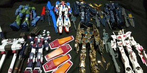 ガンプラ ジャンク現状 MGなど欠品あります。 パーツ取り 完成品 機動戦士ガンダム プラモデル パーツ取りに バンダイ 組済 