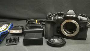 【美品♪】OLYMPUS オリンパス OM-D E-M1 Mark Ⅱ ボディ 2037万画素 ミラーレス 一眼 カメラ/動作品