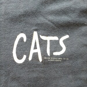 美品!ビンテージ1981年 CATS キャッツ Tシャツ vintage80's USA製 キッズレディース 劇団四季