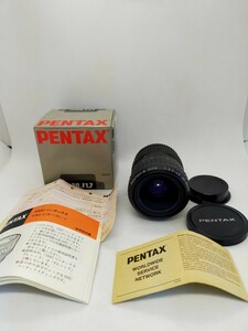 【PENTAX-FA/50mm F1.7/PENTAX/ペンタックス/レンズ/箱あり/美品/浦R】