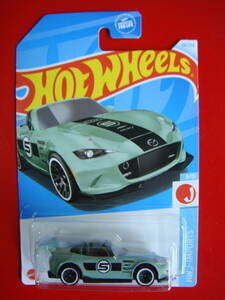 HOTWHEELS　＊’１５　マツダ　MX-５　ミヤータ　緑＊【レアミニカー】