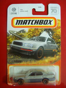 MATCHBOX　＊1994　レクサス　LS400　銀＊【レアミニカー】