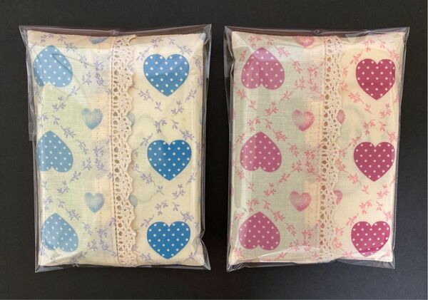 ハンドメイド ポケットティッシュケース 2個セット