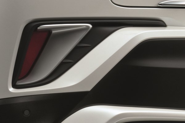 TOYOTA C-HR Toyota оригинальный задний бампер отделка серебряный серебряный наружная деталь бампера PC411-F4001