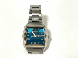 【中古】SEIKO セイコー　腕時計　キングセイコー　パナック　ブルー　自動巻 SS カットガラス　5626-5080 440519