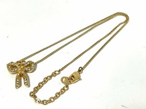 【中古】Christian Dior　ディオール　ネックレス　ゴールド