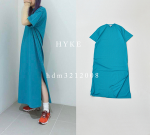 HYKE ハイク SHORT-SLV DRESS BIG FIT ワンピース