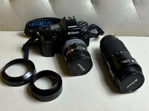 Nikon ボディ F90 レンズ AF NIKKOR28-85mm/70-210mm ニコン 一眼レフ 現状渡しジャンク