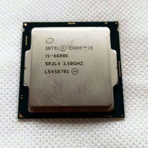 動作確認済　Intel Core i5-6600K LGA1151