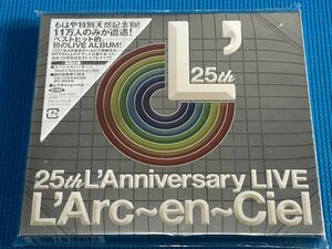 L'Arc~en~Ciel ラルクアンシエル 25th L'Anniversary LIVE 初回限定盤ピクチャー仕様 CD2枚組 外箱付き HYDE ライブ音源アルバム 30周年