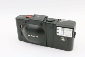 《動作保証》 オリンパス OLYMPUS XA + A11 D.ZUIKO 35mm F2.8 フラッシュ付　コンパクト フィルムカメラ -#U618