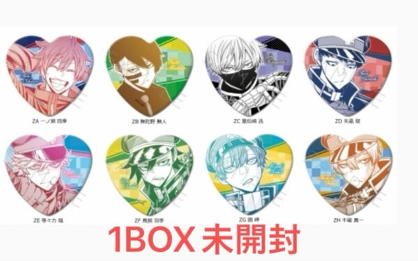 桃源暗鬼 ハート型缶バッジ アニメイト限定 1BOX 未開封